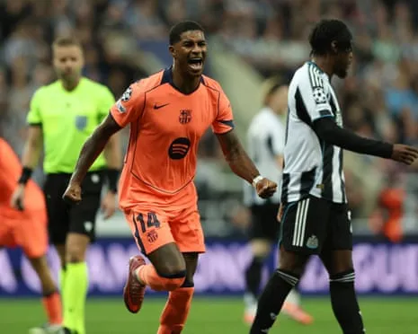 Marcus Rashford's Double Quiets Newcastle's Party and Secures Barcelona's Victory
