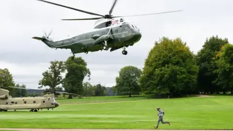 Trump Rerouted and Forced to Change Aircraft En Route to Stansted Airport